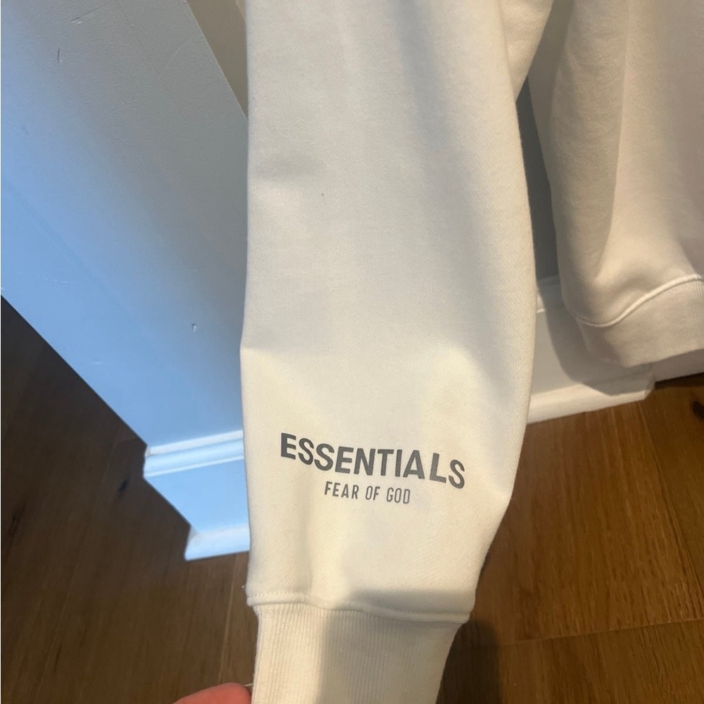 Authentic White Essentials Hoodie - image 5